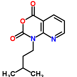 1-異戊基-1H-吡啶并[2,3-d][1,3]噁嗪-2,4-二酮結(jié)構(gòu)式_565448-79-5結(jié)構(gòu)式