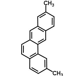 2,9-二甲基苯[a]蒽結(jié)構(gòu)式_572-89-4結(jié)構(gòu)式