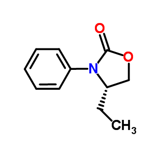 (S)-4-乙基-3-苯基噁唑啉-2-酮結(jié)構(gòu)式_572922-97-5結(jié)構(gòu)式