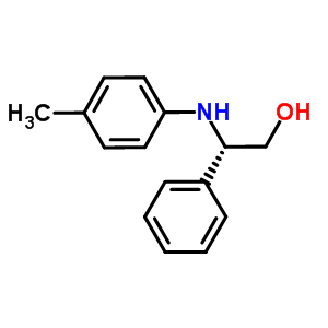 (S)-2-苯基-2-對甲苯氨基乙醇結(jié)構(gòu)式_572923-26-3結(jié)構(gòu)式