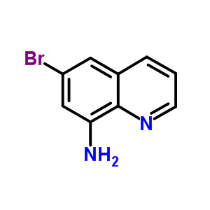 6-溴-8-喹啉胺結構式_57339-57-8結構式