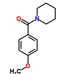 Piperidino(4-methoxyphenyl) ketoneStructure,57700-94-4Structure Piperidino(4-methoxyphenyl) ketone Structure,57700-94-4Structure