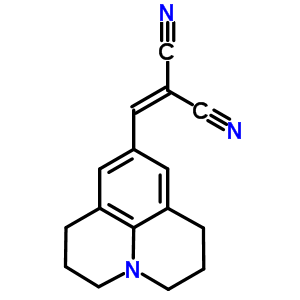 2-[(2,3,6,7-四氫-1H,5H-苯并[ij]喹嗪-9-基)亞甲基]-丙二腈結(jié)構(gòu)式_58293-56-4結(jié)構(gòu)式