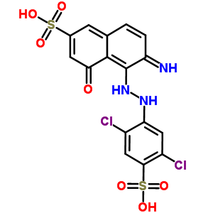 6-氨基-5-[(2,5-二氯-4-硫苯基)氮雜]-4-羥基-2-萘磺酸結(jié)構(gòu)式_58989-42-7結(jié)構(gòu)式