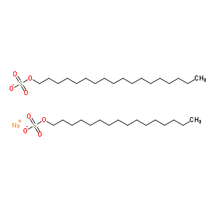Sodium cetyl stearyl sulfateStructure,59186-41-3Structure Sodium cetyl stearyl sulfate Structure,59186-41-3Structure