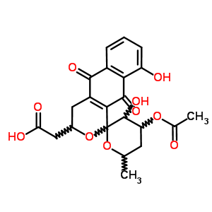 灰色菌素 B結構式_59554-12-0結構式