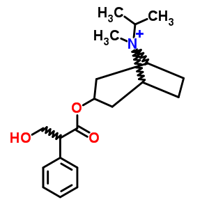 (endo,syn)-3-(3-羥基-1-氧代-2-苯基丙氧基)-8-甲基-8-(1-甲基乙基)-8-氮雜雙環(huán)[3.2.1]辛烷結(jié)構(gòu)式_60205-81-4結(jié)構(gòu)式