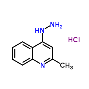 4-Hydrazino-2-methylquinoline hydrochlorideStructure,61760-54-1Structure 4-Hydrazino-2-methylquinoline hydrochloride Structure,61760-54-1Structure