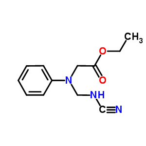 N-ethoxycarbonylmethyl-n-cyano-n-phenylformamidineStructure,62011-92-1Structure N-ethoxycarbonylmethyl-n-cyano-n-phenylformamidine Structure,62011-92-1Structure