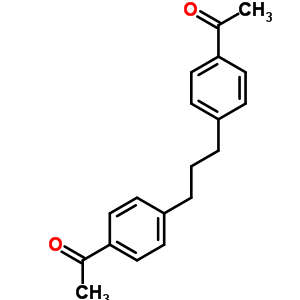 (9CI)1,1-(1,3-丙烷二基二-4,1-亞苯基)雙-乙酮結構式_6337-58-2結構式