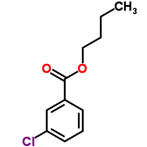 3-氯苯甲酸丁酯結(jié)構(gòu)式_63987-54-2結(jié)構(gòu)式