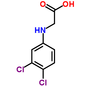 Glycine,n-(3,4-dichlorophenyl)-Structure,65051-17-4Structure Glycine,n-(3,4-dichlorophenyl)- Structure,65051-17-4Structure