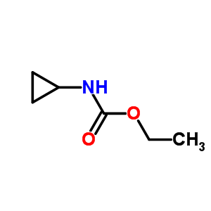N-環(huán)丙基氨基甲酸乙酯結構式_6558-73-2結構式