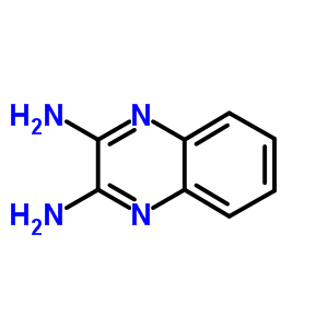 2,3-二氨基喹噁啉結(jié)構(gòu)式_6640-47-7結(jié)構(gòu)式