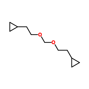 (9CI)-1,1-[亞甲基雙(氧基-2,1-乙烷二基)]雙-環(huán)丙烷結構式_66688-08-2結構式