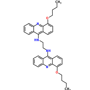 N,n-bis(4-butoxyacridin-9-yl)ethane-1,2-diamineStructure,67003-25-2Structure N,n-bis(4-butoxyacridin-9-yl)ethane-1,2-diamine Structure,67003-25-2Structure