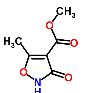 (9ci)-2,3-二氫-5-甲基-3-氧代-4-異噁唑羧酸甲酯結構式_67122-27-4結構式