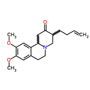 3-(3-丁烯)-1,3,4,6,7,11b-六氫-9,10-二甲氧基-2H-苯并[a]喹嗪-2-酮結(jié)構(gòu)式_67455-69-0結(jié)構(gòu)式