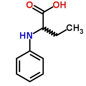 2-(苯基氨基)-丁酸結(jié)構(gòu)式_67832-70-6結(jié)構(gòu)式