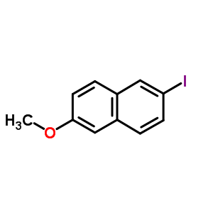 2-碘-6-甲氧基萘結構式_67886-69-5結構式