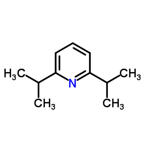 2,6-二-異丙基吡啶結(jié)構(gòu)式_6832-21-9結(jié)構(gòu)式
