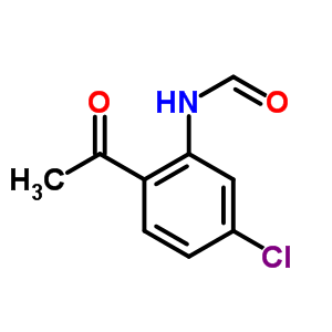 n-(2-乙?；?5-氯苯基)-甲酰胺結(jié)構(gòu)式_6938-28-9結(jié)構(gòu)式