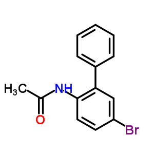N-(5-溴聯(lián)苯-2-基)乙酰胺結(jié)構(gòu)式_7147-52-6結(jié)構(gòu)式