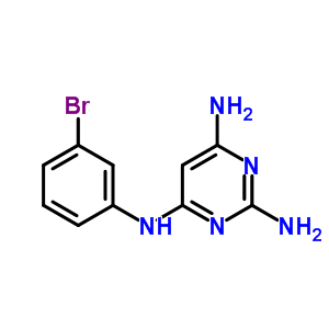 2,4,6-Pyrimidinetriamine,n4-(3-bromophenyl)- Structure,71552-24-4Structure