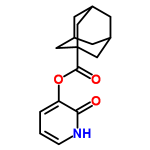 (2-Oxo-1h-pyridin-3-yl) adamantane-1-carboxylateStructure,71847-94-4Structure (2-Oxo-1h-pyridin-3-yl) adamantane-1-carboxylate Structure,71847-94-4Structure
