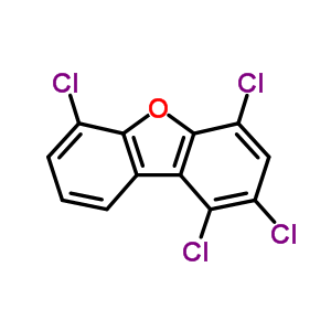 1,2,4,6-TetrachlorodibenzofuranStructure,71998-73-7Structure 1,2,4,6-Tetrachlorodibenzofuran Structure,71998-73-7Structure