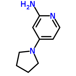4-(1-Pyrrolidinyl)-2-pyridinamineStructure,722550-01-8Structure 4-(1-Pyrrolidinyl)-2-pyridinamine Structure,722550-01-8Structure