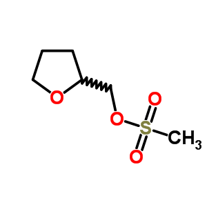 (9ci)-四氫-2-呋喃甲醇甲烷磺酸鹽結(jié)構(gòu)式_72641-13-5結(jié)構(gòu)式