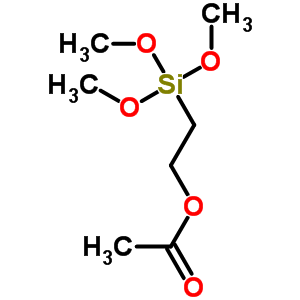 Acetoxyethyl trimethoxysilaneStructure,72878-29-6Structure Acetoxyethyl trimethoxysilane Structure,72878-29-6Structure