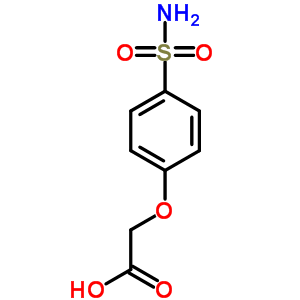 (4-磺?；?苯氧基)-乙酸結(jié)構(gòu)式_7383-14-4結(jié)構(gòu)式