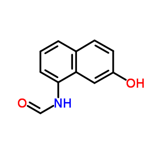 n-(7-羥基-1-萘)-甲酰胺結(jié)構(gòu)式_7402-55-3結(jié)構(gòu)式