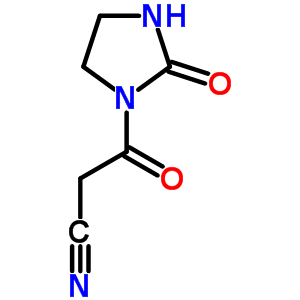3-Oxo-3-(2-oxoimidazolidin-1-yl)propanenitrileStructure,7468-63-5Structure 3-Oxo-3-(2-oxoimidazolidin-1-yl)propanenitrile Structure,7468-63-5Structure