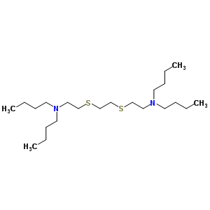 N-丁基-n-[2-[2-[2-(二丁基氨基)乙基磺?；鵠乙基磺?；鵠乙基]丁烷-1-胺結(jié)構(gòu)式_7512-33-6結(jié)構(gòu)式