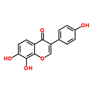 7,8-Dihydroxy-3-(4-hydroxyphenyl)chromen-4-one Structure,75187-63-2Structure