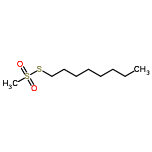 Octyl methanethiosulfonateStructure,7559-45-7Structure Octyl methanethiosulfonate Structure,7559-45-7Structure