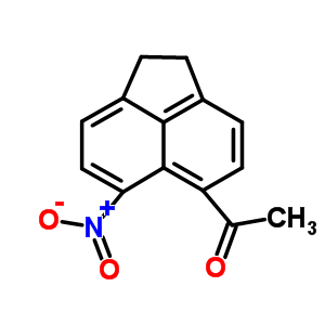 1-(1,2-二氫-6-硝基-5-乙酰萘)-乙酮結構式_7575-55-5結構式