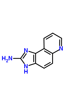 1H-imidazo(4,5-f)quinolin-2-amineStructure,76180-97-7Structure 1H-imidazo(4,5-f)quinolin-2-amine Structure,76180-97-7Structure