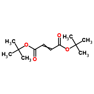 延胡索酸二叔丁酯結(jié)構(gòu)式_7633-38-7結(jié)構(gòu)式