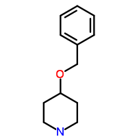 4-(芐氧基)哌啶結(jié)構(gòu)式_76716-51-3結(jié)構(gòu)式