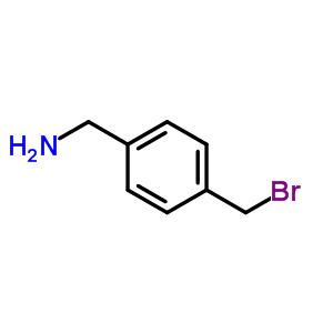4-(溴甲基)芐胺結(jié)構(gòu)式_769057-30-9結(jié)構(gòu)式