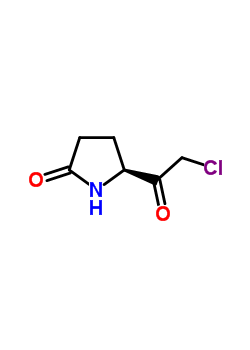 (s)-(9ci)-5-(氯乙?；?-2-吡咯烷酮結(jié)構(gòu)式_77319-03-0結(jié)構(gòu)式