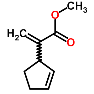 2-Cyclopentene-1-aceticacid, a-methylene-,methyl esterStructure,78804-67-8Structure 2-Cyclopentene-1-aceticacid, a-methylene-,methyl ester Structure,78804-67-8Structure