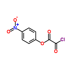 氯氧代乙酸-4-硝基苯酯結(jié)構(gòu)式_78974-67-1結(jié)構(gòu)式