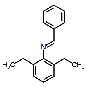 Benzenamine, 2,6-diethyl-n-(phenylmethylene)-Structure,79937-92-1Structure Benzenamine, 2,6-diethyl-n-(phenylmethylene)- Structure,79937-92-1Structure