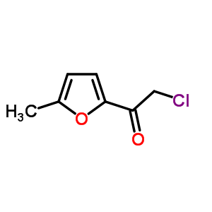 Ethanone, 2-chloro-1-(5-methyl-2-furanyl)-(9ci)Structure,81805-55-2Structure Ethanone, 2-chloro-1-(5-methyl-2-furanyl)-(9ci) Structure,81805-55-2Structure