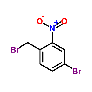 4-Bromo-2-nitrobenzyl bromide Structure,82420-34-6Structure